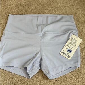 Lululemon align high rise shorts double lined 14 4 inch inseam